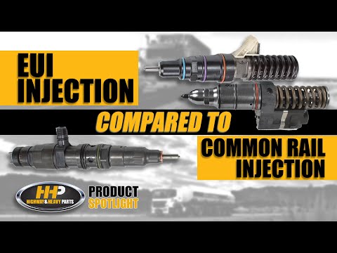 EUI Injection Compared to Common Rail Injection, What&#039;s the difference? Detroit Diesel Fuel Systems