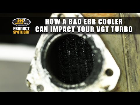 How a Bad EGR Cooler can impact your VGT Turbo, Symptoms, Problems for Cummins, Detroit, Navistar