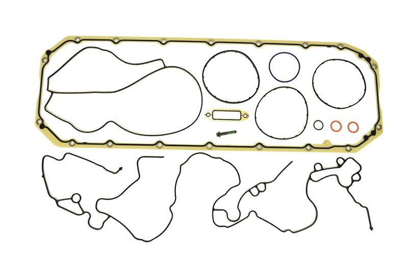 International/Navistar DT466 Front Cover Gasket Set, New (1842663C93)