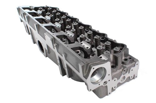 C15 Stage 2 Loaded Cylinder Head, Inconel Exhaust Valves 2635055 | Caterpillar, New - Image 6