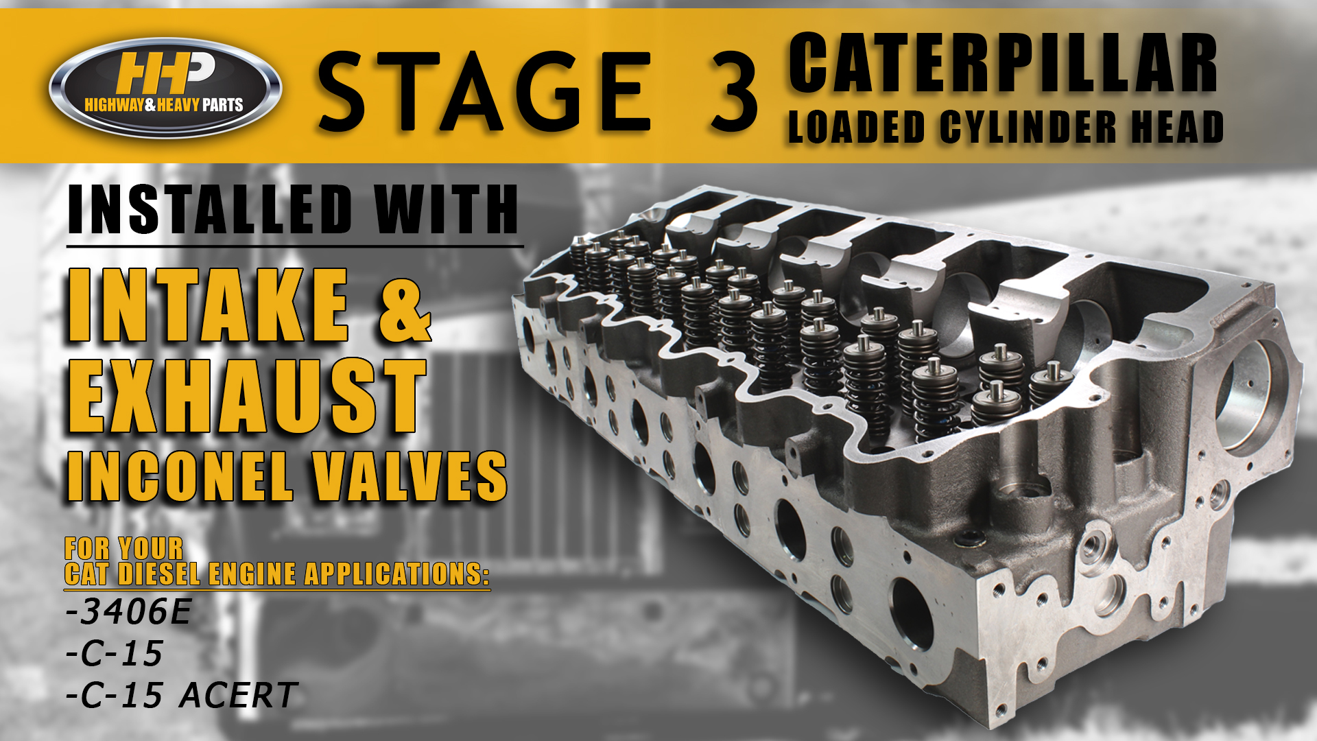 C15 Stage 3 Loaded Cylinder Head 2237263| Caterpillar, New 8 C15 Stage 3 Loaded Cylinder Head 2237263| Caterpillar, New - Image 8