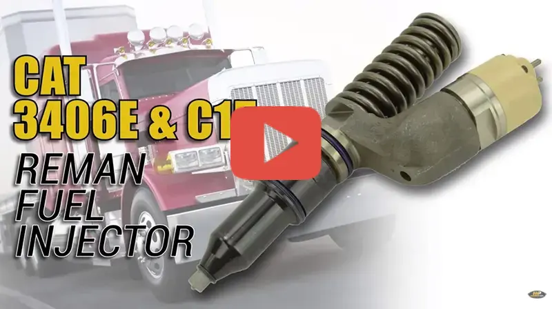 CAT 3406E C15 Fuel Injector Video