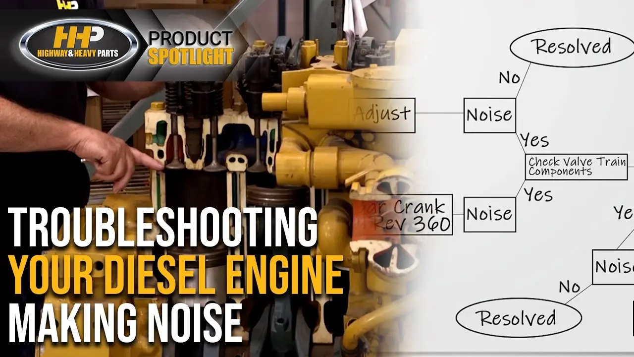 Let's Troubleshoot why your Diesel Engine Makes Noise, Engine Noise