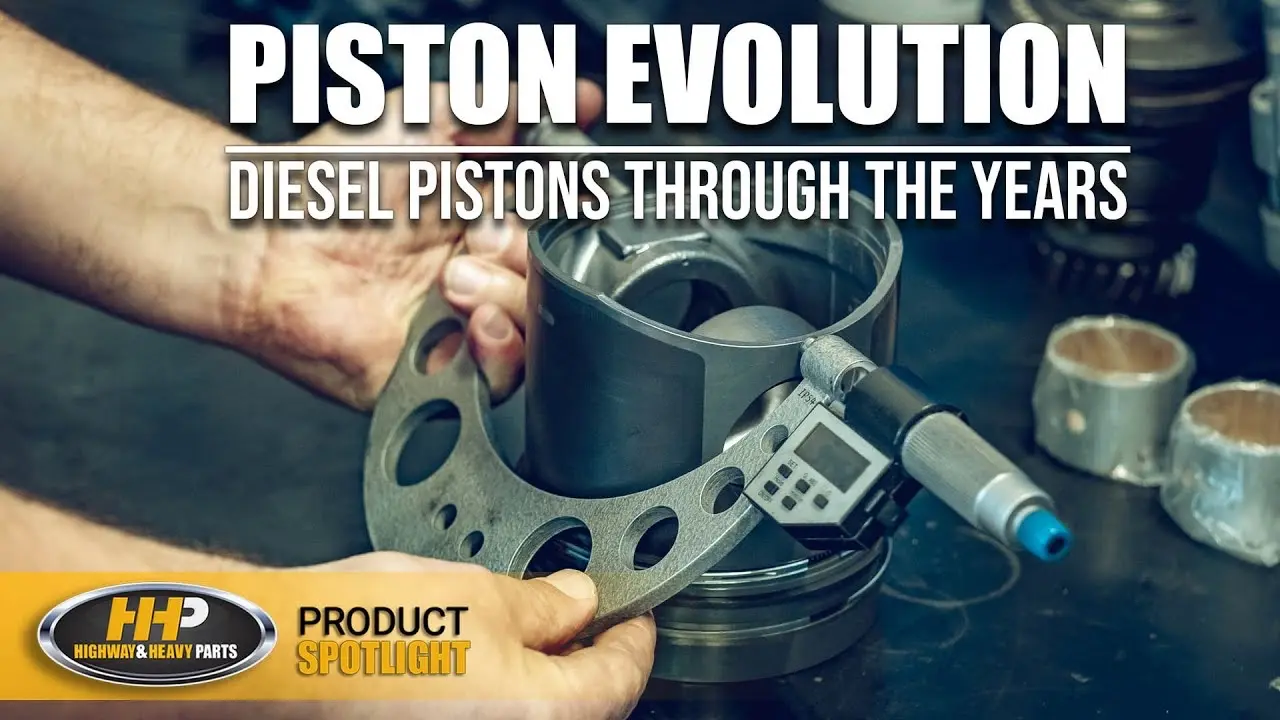 Piston Evolution, Diesel Engine Pistons, Diesel Pistons through the years