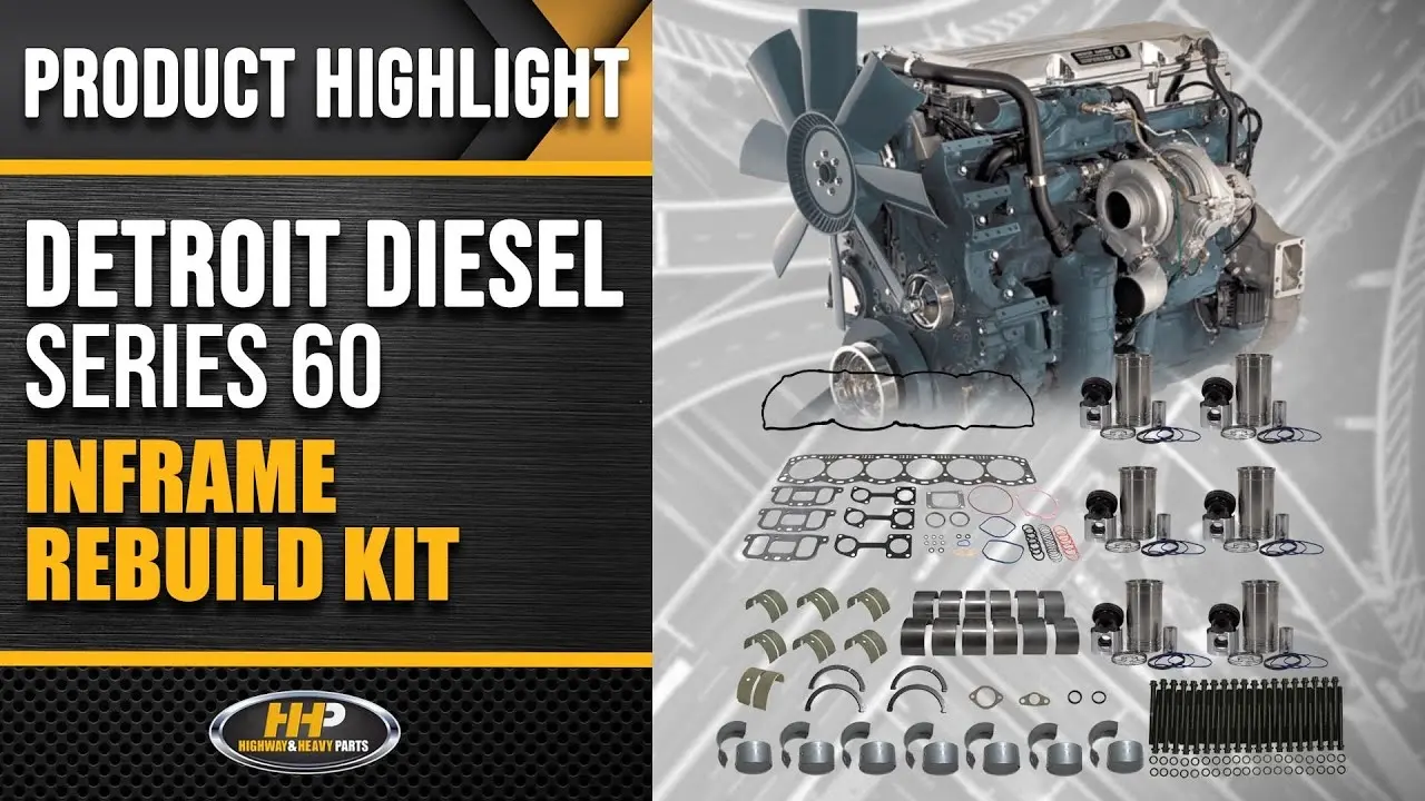 Detroit Diesel Series 60 Inframe Engine Rebuild Kit Restore Your Engine Today Call 844.447.1453