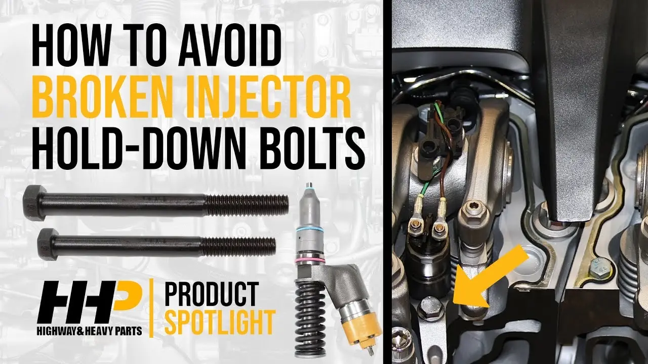 Everything You Need To Know about Injector Hold Down Bolts Why They Break And What Additional