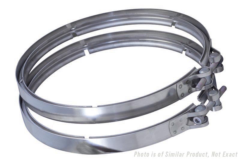 Detroit Diesel, 5″ Exhaust Clamp & Gasket Kit for Detroit Diesel, New | (21021850) 2 Detroit Diesel, 5" Exhaust Clamp & Gasket Kit for Detroit Diesel, New | (21021850) - Image 2